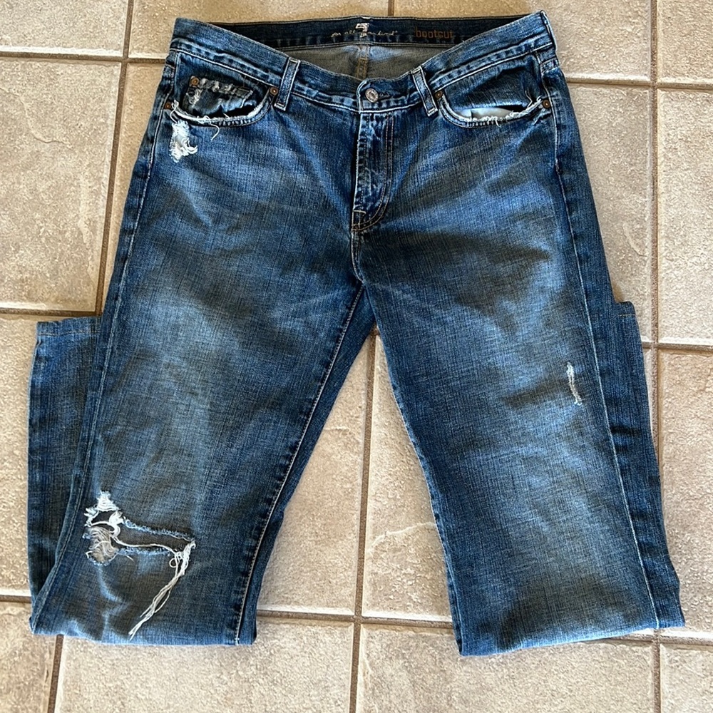 Seven For All Mankind Men’s Bootcut Jeans 34